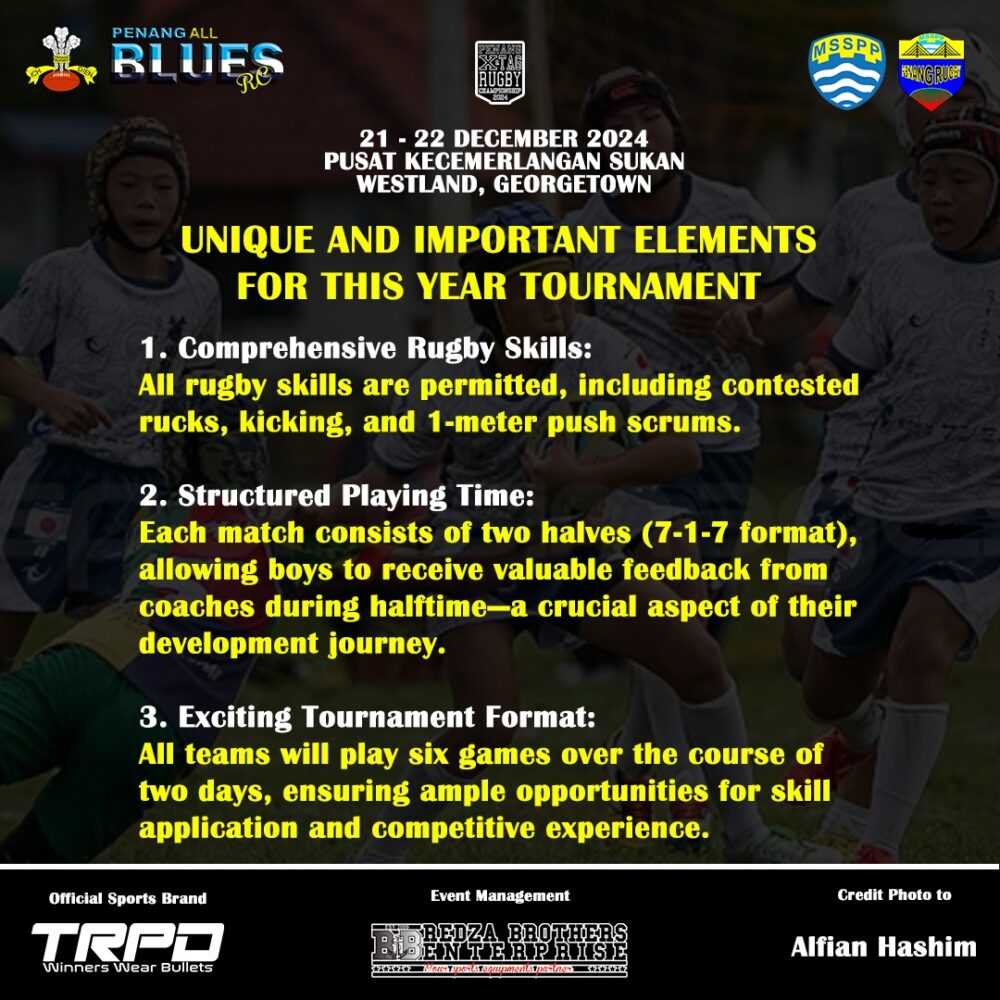 Penang X&Tag Rugby Championship 2024 – Redza Brothers