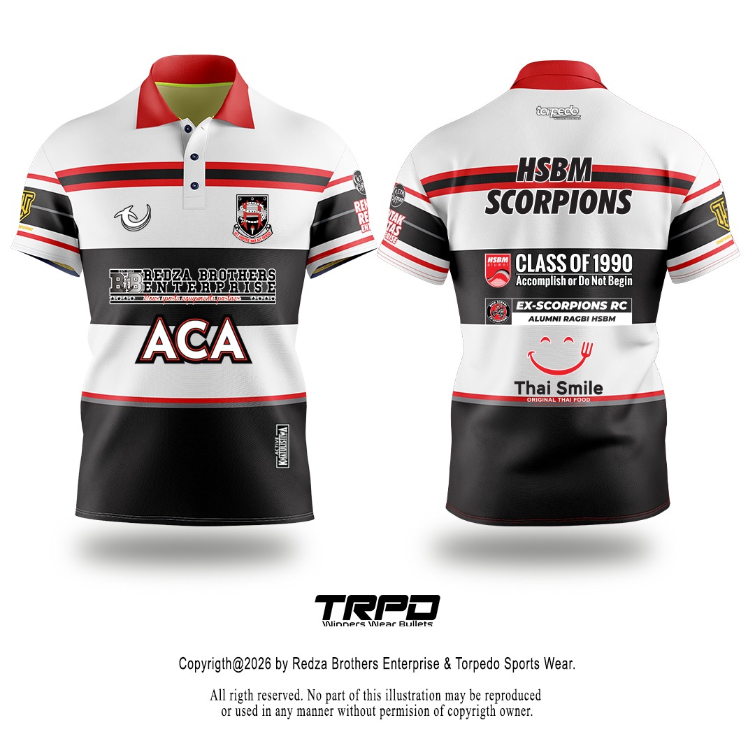 2026 HSBM Scorpions Rugby Polo Travelling Kids